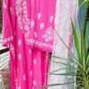 Dazzling French Pink Modal Chikankari Outfit