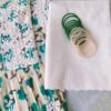 Pacifying Peacock Green Floral Chikankari Anarkali Outfit