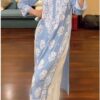 Bestselling Pastel Powder Blue Chikankari Outfit