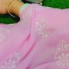 Subtle Baby Pink Modal Chikankari Outfit