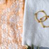 Appealing Pastel Orange Modal Chikankari Outfit