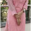 Calming Summer Cool Pink Chikankari Outfit