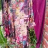 Fantabulous Floral Dark Mauve Designer Kaftan Outfit