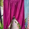 Fantabulous Floral Dark Mauve Designer Kaftan Outfit