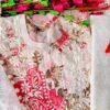 Blossoming Floral Multicolor Chiffon Chikankari Outfit