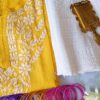 Blazing Yellow Kota Chikankari Outfit