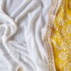 Blazing Yellow Kota Chikankari Outfit