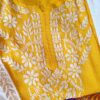 Blazing Yellow Kota Chikankari Outfit