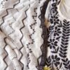 Flattering White Black Cotton Chikankari Outfit