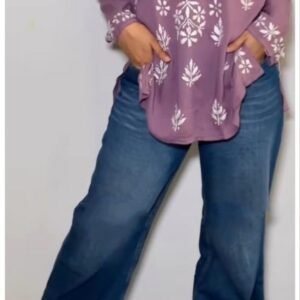 Regal Onion Purple Modal Chikankari Outfit