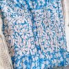 Pleasing Blue Summer Floral Nyra Cut Chikankari Outfit