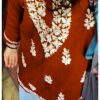 Lovely Chocolate Brown Modal Chikankari Outfit