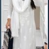 Evergreen White Summer Perfect Modal Chikankari Outfit