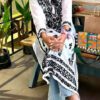 Pretty White Black Cotton Chikankari Outfit