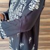 Outlandish Black Modal Chikankari Outfit