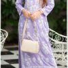 Comforting Cool Lavender Modal Chikankari Outfit