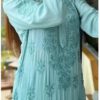 Glorious Pastel Green Muslin Chikankari Kurta