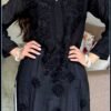 Enchanting Royal Black Modal Chikankari Outfit