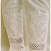 Breathtaking White Chikankari Hand Embroidered Fancy Salwar