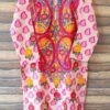 Blooming Pink Chanderi Multicolor Kashmiri Work Outfit