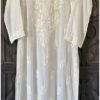 Timeless White Lucknow Chikankari Modal Kurta