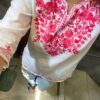 Super Trendy White Pink Casual Outfit