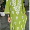 Radiant Green Modal Chikankari Outfit