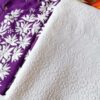 Dramatic Solid Purple Chikankari Outfit
