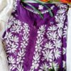 Dramatic Solid Purple Chikankari Outfit