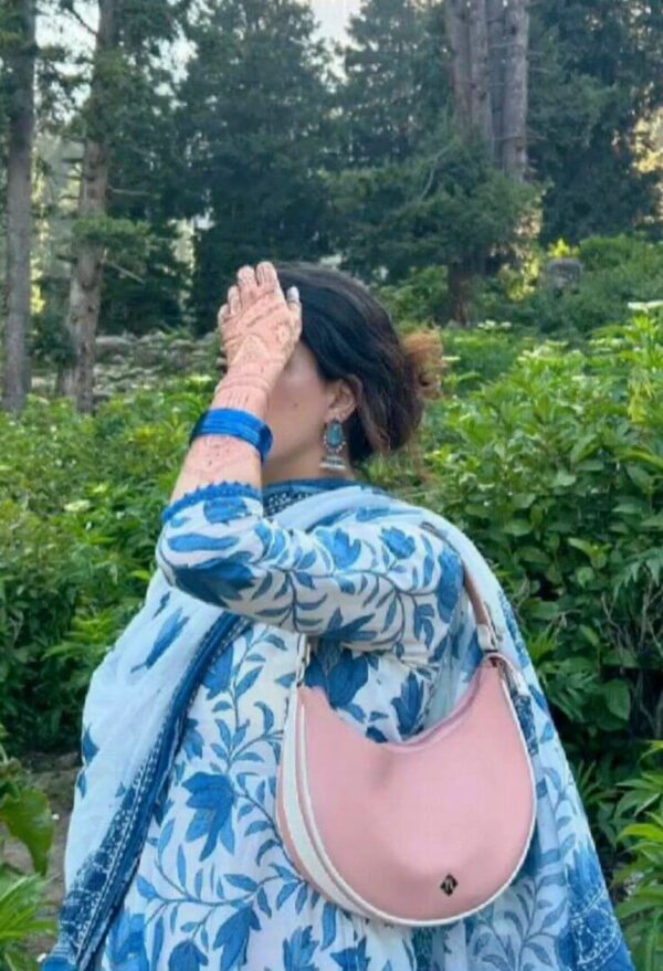 Summer Cool Breathable Blue White Floral Outfit