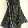 Gripping Black Multicolor Phulkari Dupatta