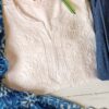 Fantastic White Indigo Modal Chikankari Outfit