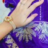 Impressive Ethnic Purple Sharara Outfit