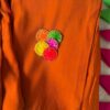 Stunning Burnt Orange Embroidered Kurta Set with Matching Muslin Pant